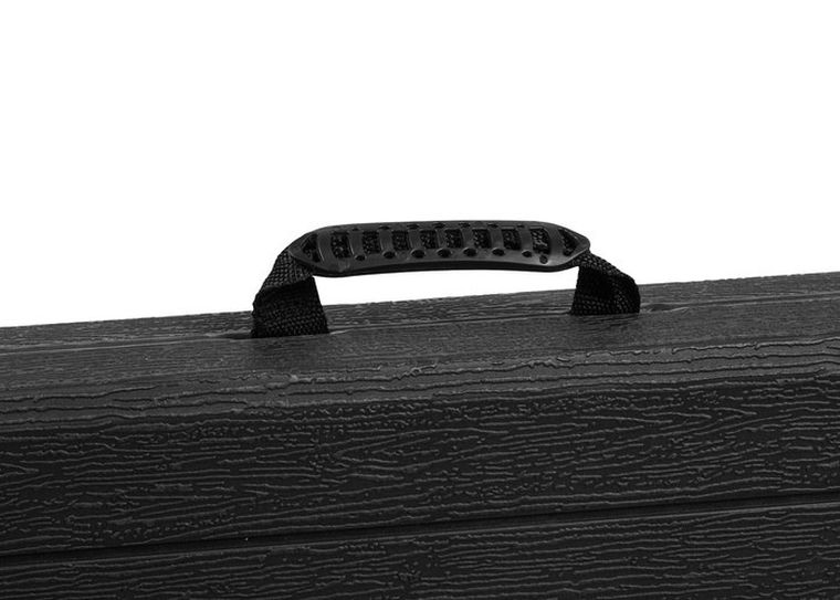 Gardlov, stół ogrodowy, składany, czarny, 180 cm