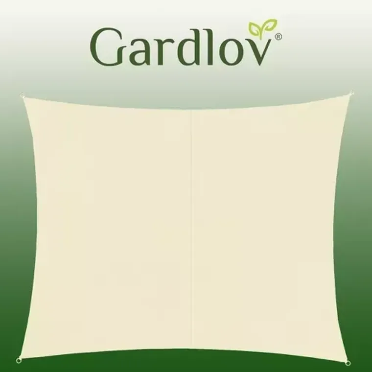 Gardlov, żagiel przeciwsłoneczn, beżowy, 3-2m
