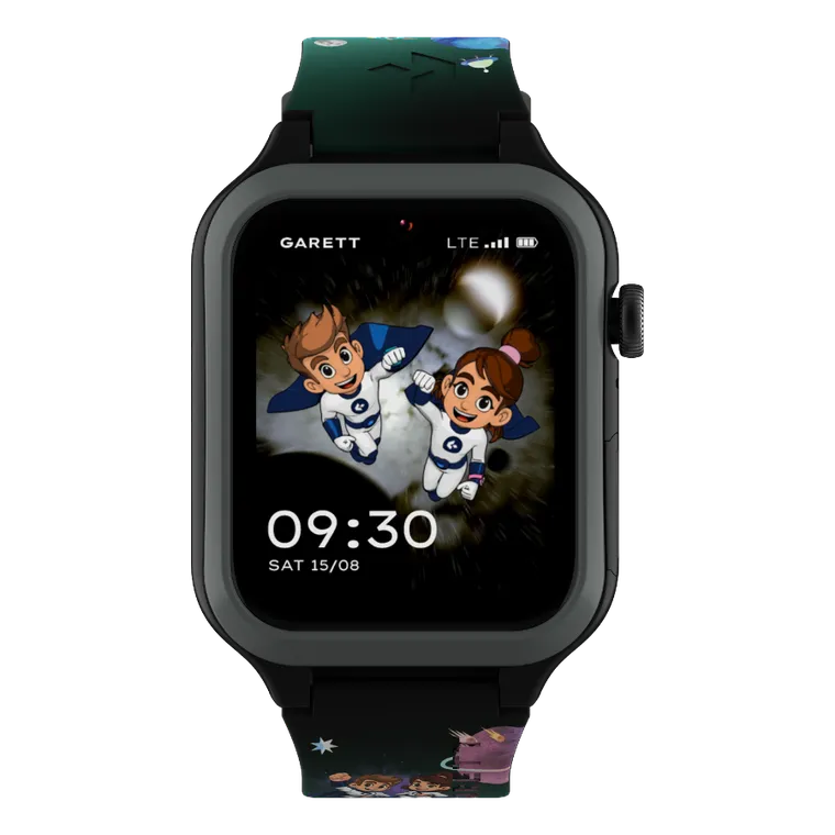 Garett, Kids Essa 2 AI, smartwatch 4G, czarny