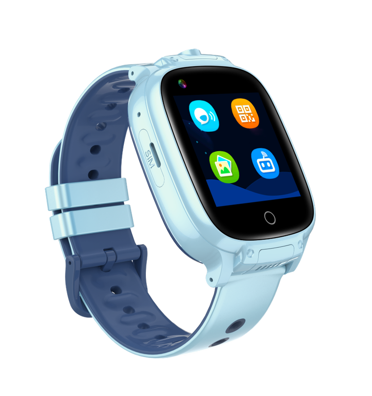 Garett Kids, smartwatch, Twin 4G, niebieski