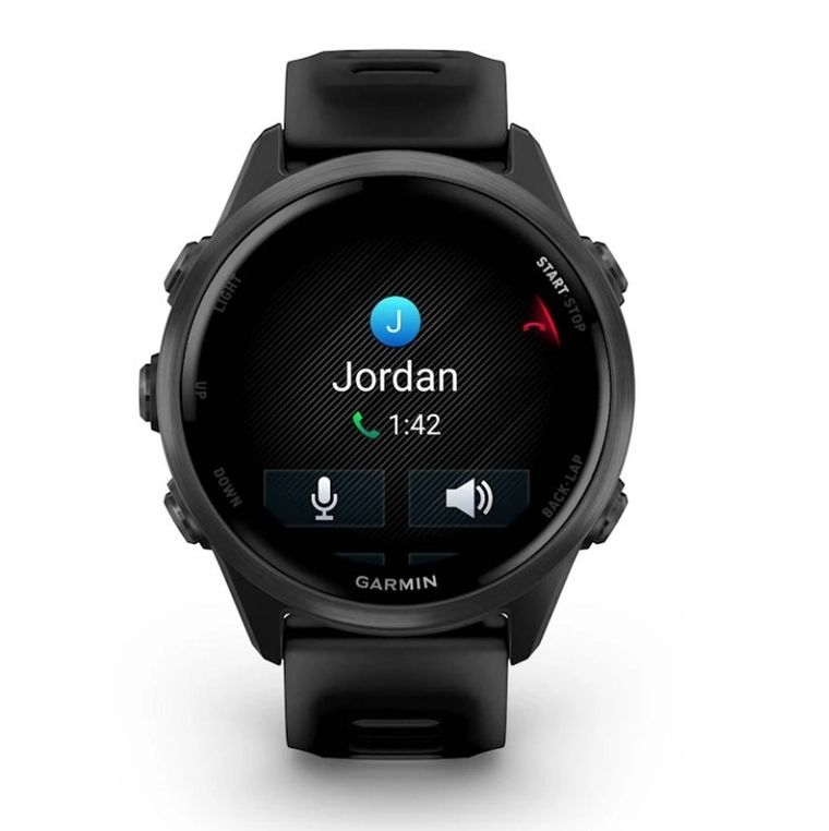 Garmin, Forerunner 570 AMOLED, zegarek, 42 mm, czarny