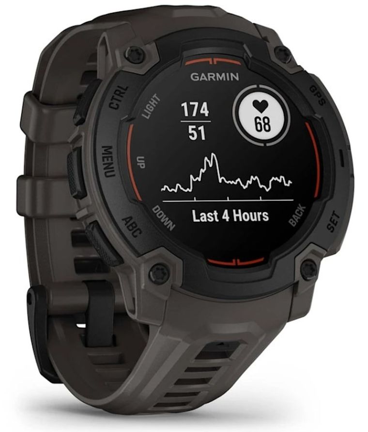 Garmin, Instinct E, smartwatch, 45 mm, black/charcoal