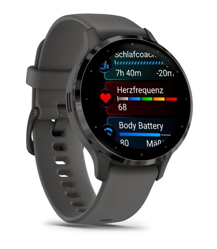 Garmin, Zegarek, Venu 3S Pebble Grey