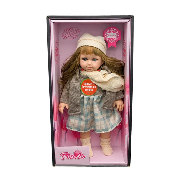 Gazelo, lalka Paula, z dźwiękiem, mówi i śpiewa po polsku