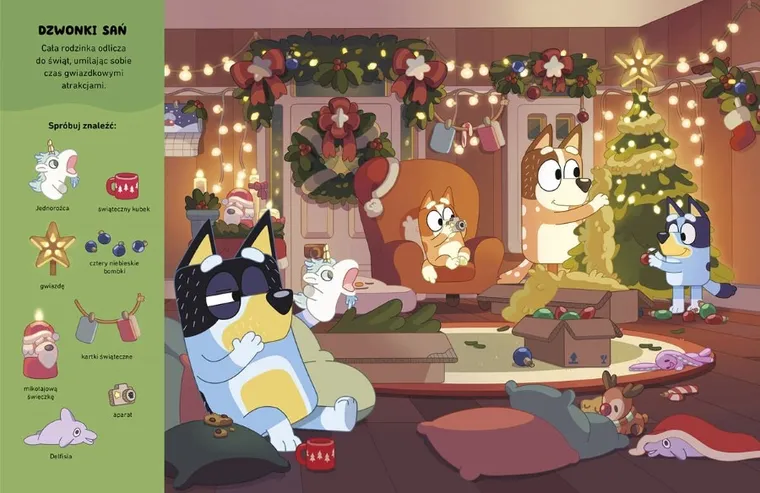 Gdzie jest w święta Bluey? Szukaj i znajdź