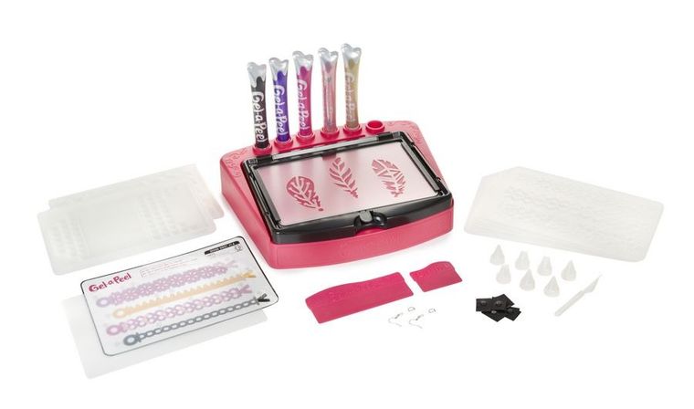 Gel-A-Peel, zestaw kreatywny do aplikacji na tkaninach