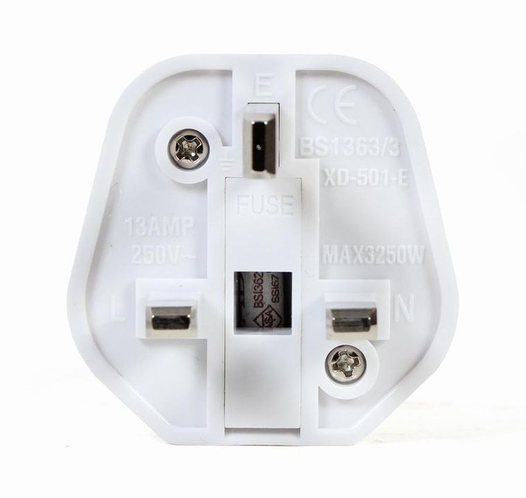 Gembird, adapter AC, UK/EU