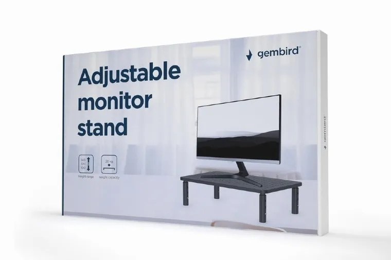 Gembird, stojak na monitor, regulowany