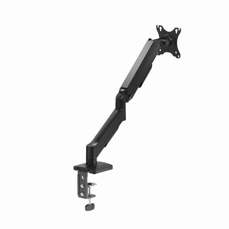 Gembird, uchwyt na monitor, z portami USB, regulowany, 17"-32"
