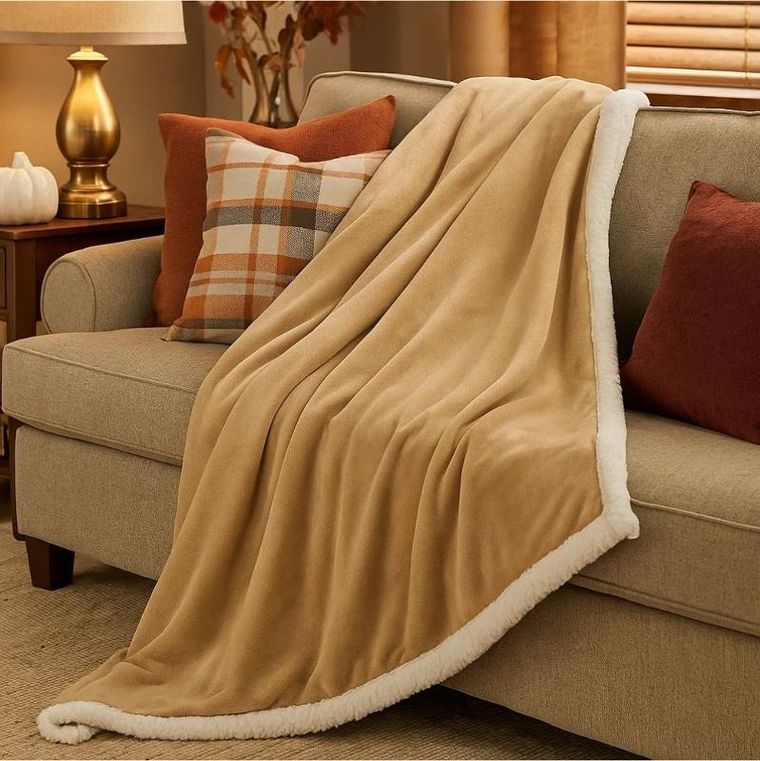 Giftdecor, koc dwustronny, 130-170 cm