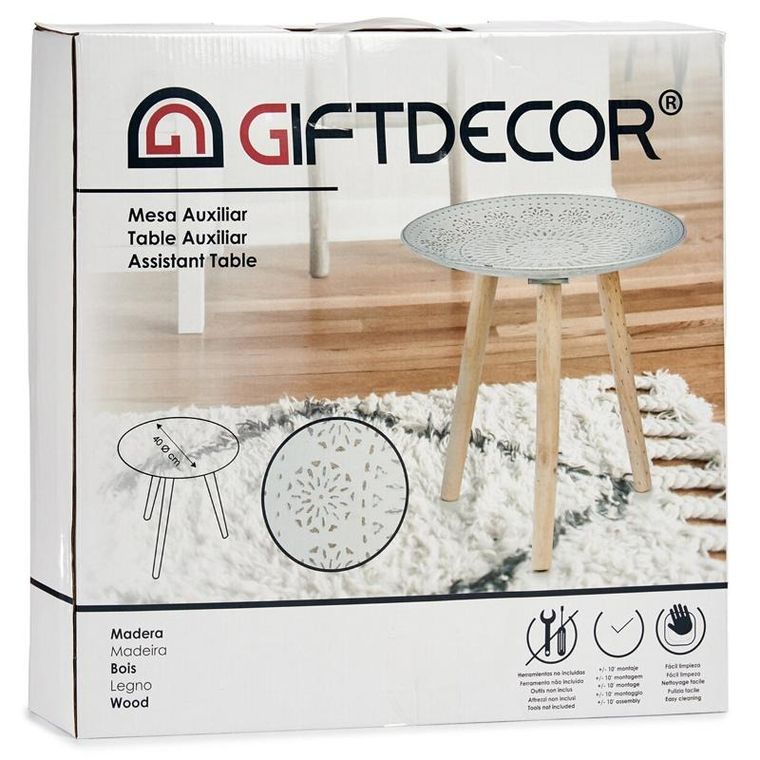 Giftdecor, Mandala, stolik kawowy okrągły, 40 cm