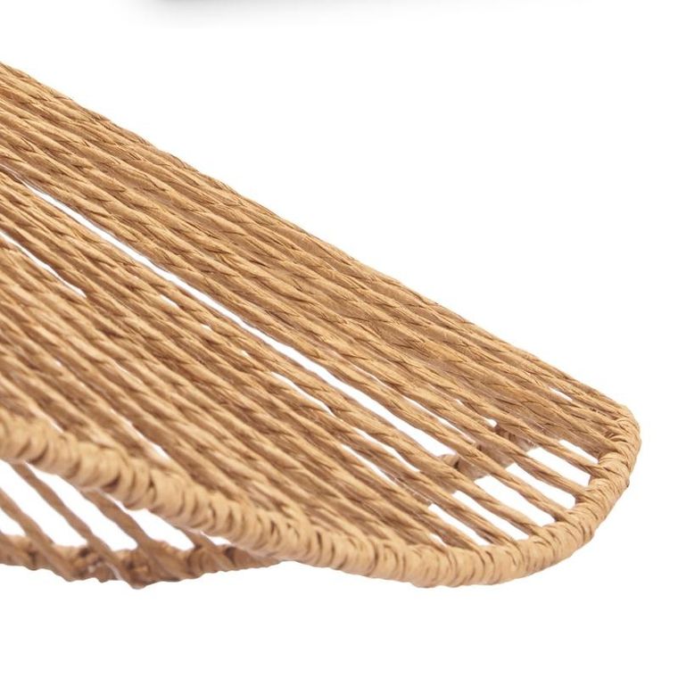 Giftdecor, Velto, lampa sufitowa, pleciony klosz, 55 cm