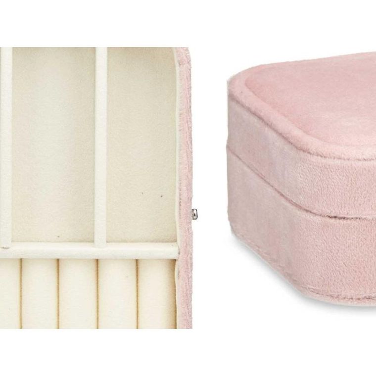 Giftdecor, Velvet, szkatułka na biżuterię, 11,5-16,2-6 cm