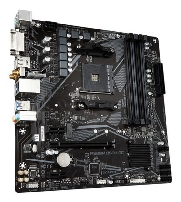 Gigabyte, płyta główna, A520M DS3H AC
