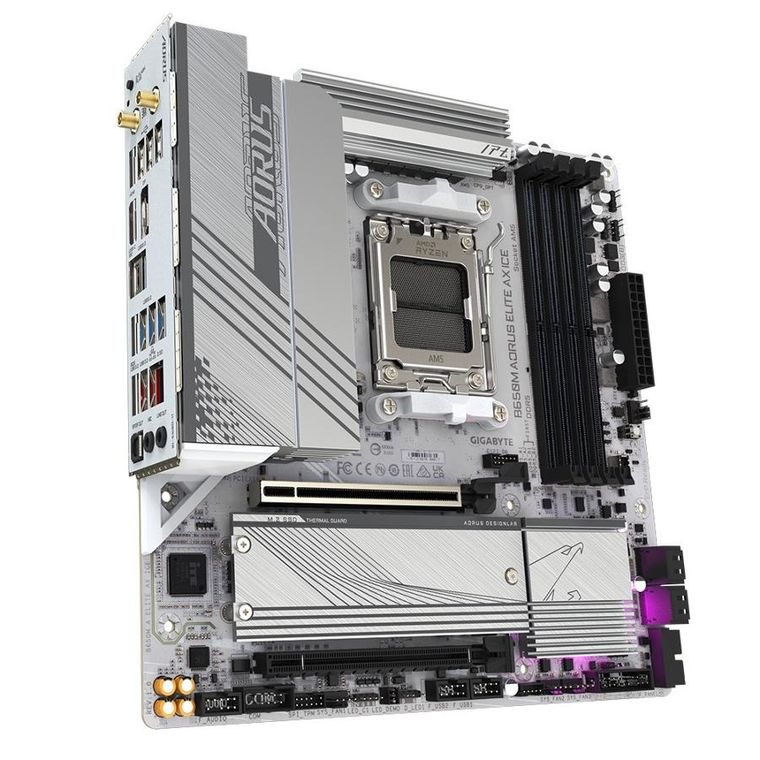 Gigabyte, płyta główna, B650M AORUS ELITE AX ICE