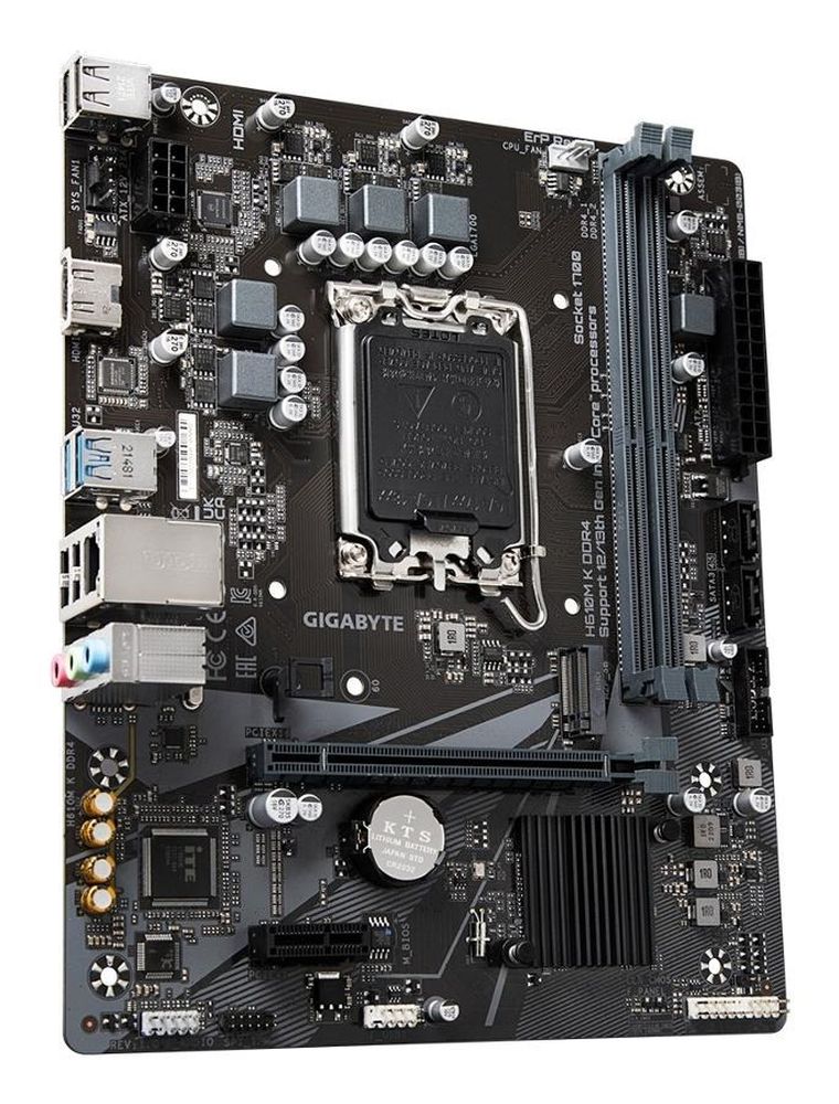 Gigabyte, płyta główna, H610M K DDR4