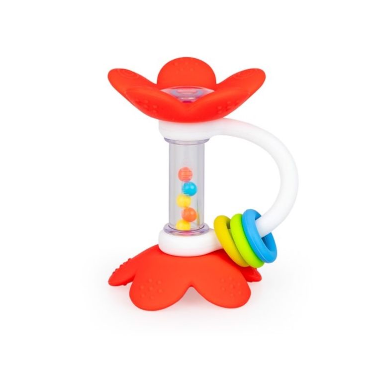 GiliGums, grzechoczące kwiatki, czerwone