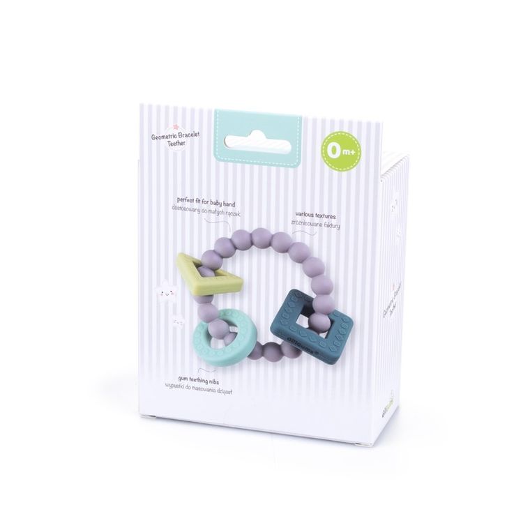 GiliGums, Kształty, gryzak z zawieszkami, 0m+