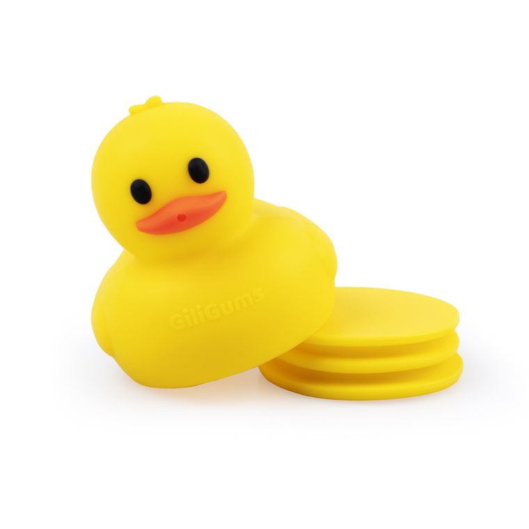 GiliGums, zestaw zabawek do kąpieli, kaczuszkowe trio