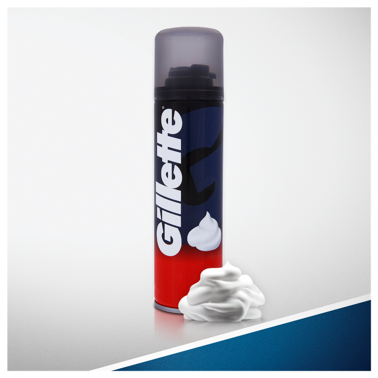 Gillette, Classic Regular, pianka do golenia, 200 ml