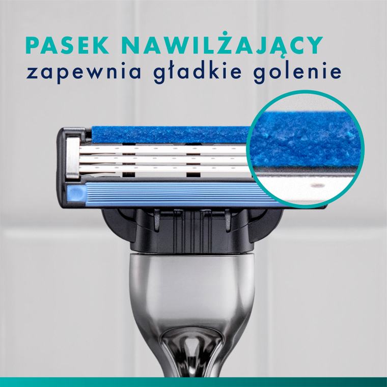 Gillette, Mach3, wymienne ostrza do maszynki do golenia, 2 szt.