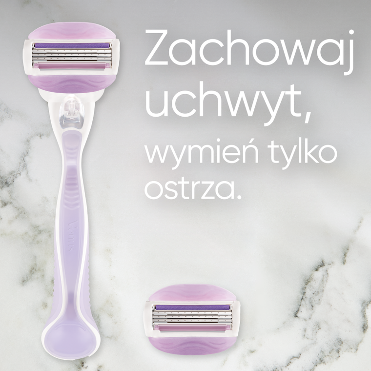 Gillette, Venus Breeze 2w1, maszynka do golenia dla kobiet