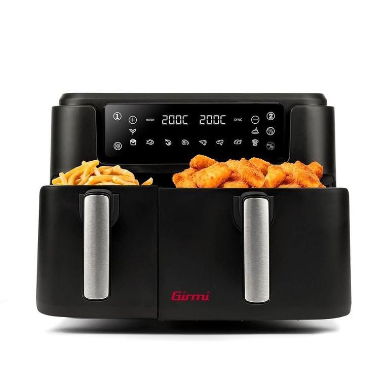 Girmi, frytkownica beztłuszczowa dwukomorowa, airfryer, FG26