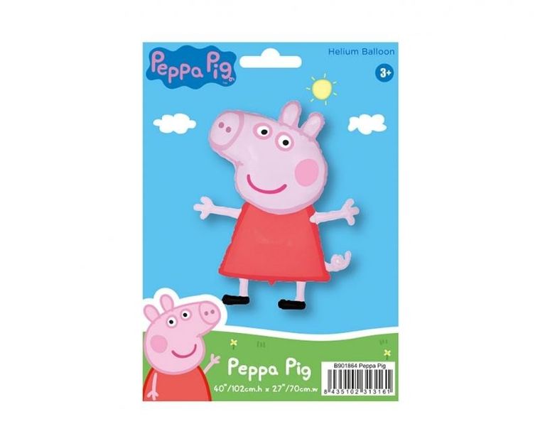 Godan, balon foliowy Świnka Peppa, Fx, 24 cale