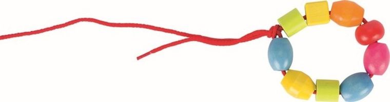 Goki, koraliki do nawlekania, kolorowe, zestaw do tworzenia biżuterii