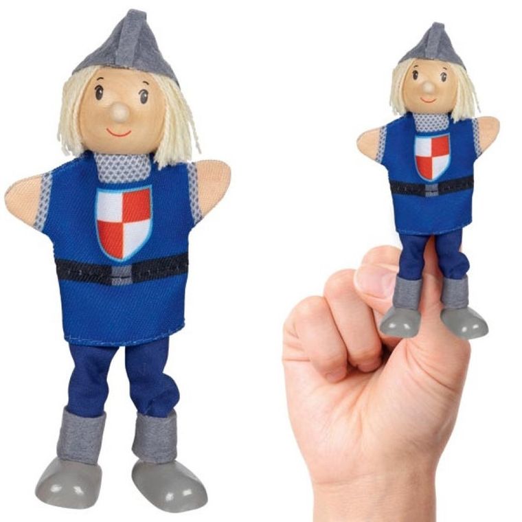 Goki, pacynka na palec, rycerz