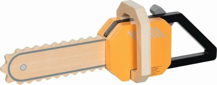 Goki, piła łańcuchowa, drewniana, interaktywna