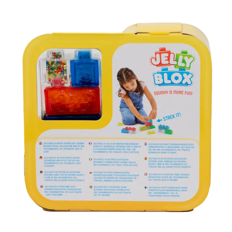 Goliath, Jelly Blox, Newbie Kit, elastyczne klocki, 11 elementów