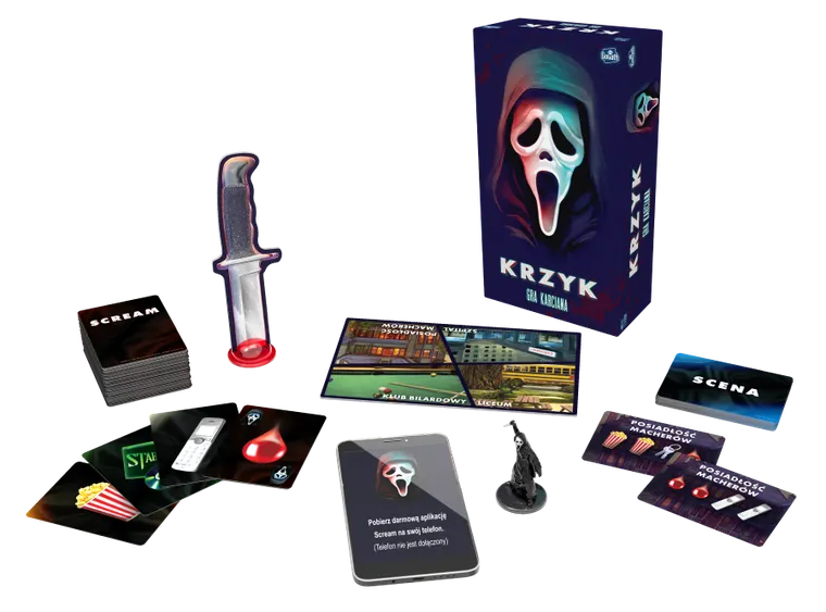 Goliath, Krzyk, gra karciana