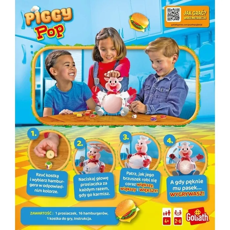 Goliath, Piggy Pop 2.0, familijna gra zręcznościowa