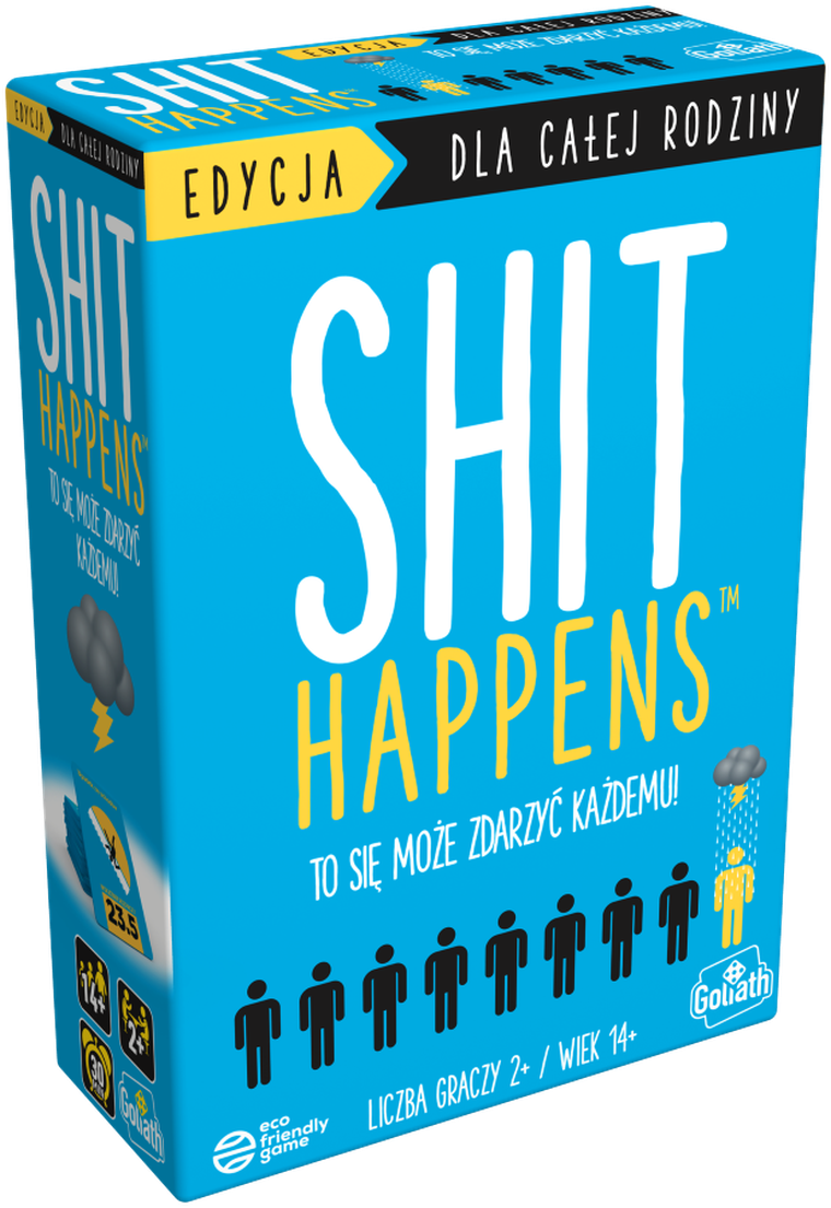 Goliath, Shit Happens, edycja rodzinna, gra towarzyska