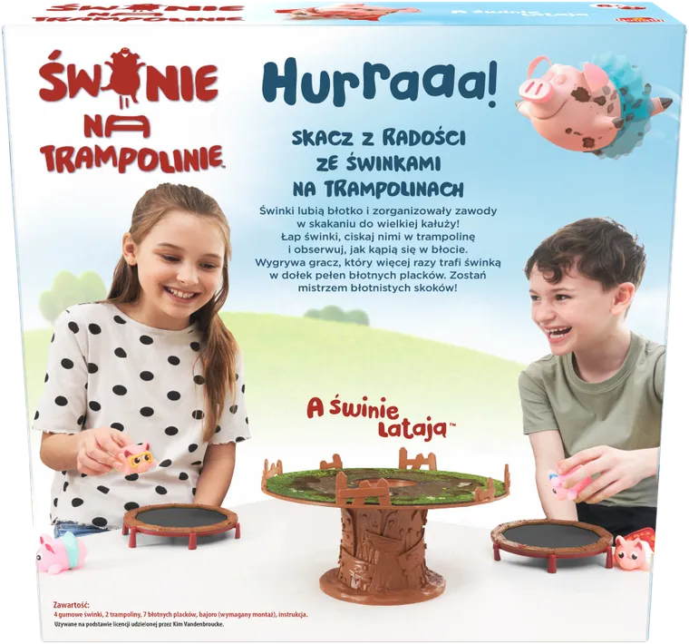 Goliath, Świnie na Trampolinie, gra zręcznościowa