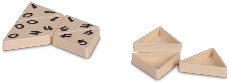 Goliath, Triominos Travel, gra liczbowa, wersja podróżna