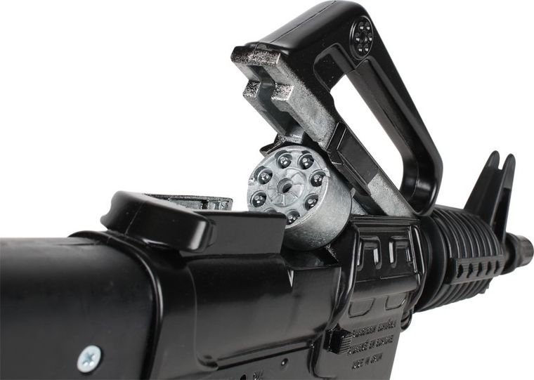 Gonher, karabin maszynowy, metalowy, 8 naboi