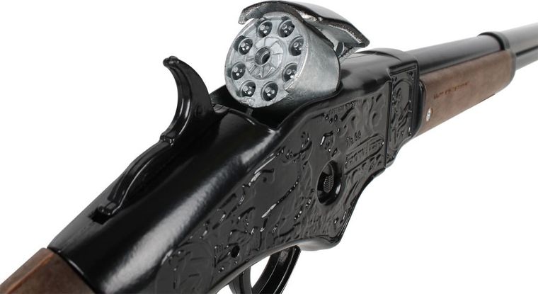 Gonher, strzelba kowbojska, metalowa, 8 naboi