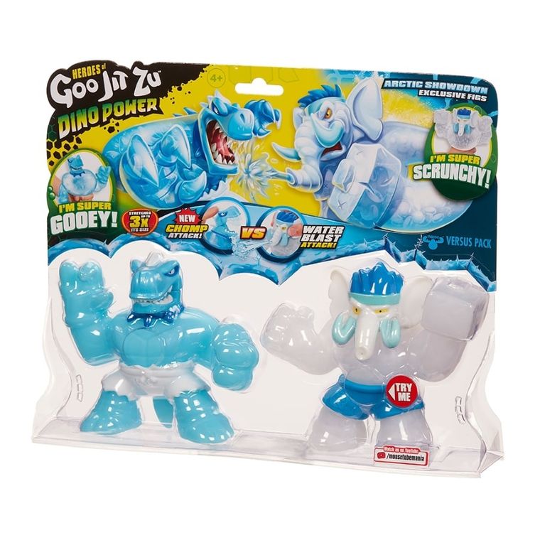 Goo Jit Zu, Arctic Showdown, elastyczne figurki, zestaw, 2 szt.