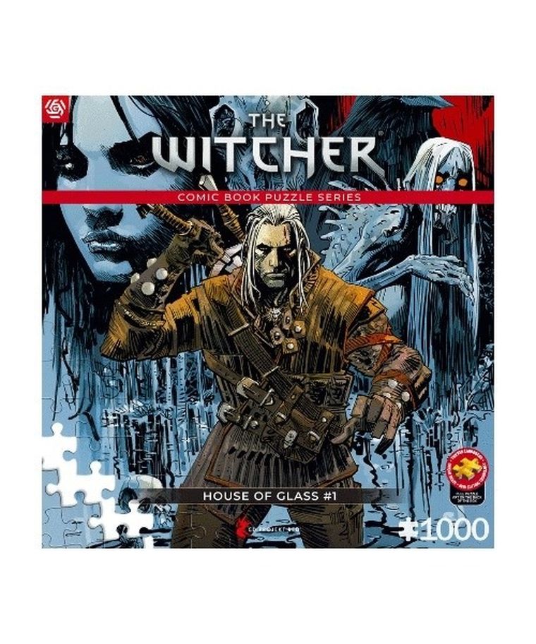 Good Loot, Comic Book, The Witcher (Wiedźmin), House of Glass, puzzle, 1000 elementów