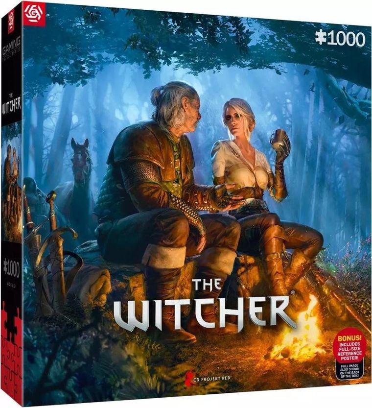 Good Loot, Gaming, The Witcher, Journey of Ciri, puzzle, 1000 elementów
