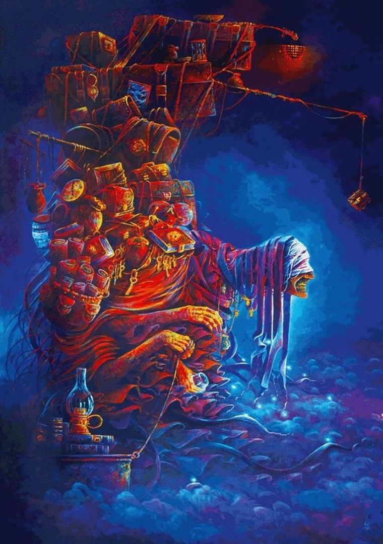 Good Loot, Imagination, Sebastian Moń, Ciężar doświadczeń, puzzle, 1000 elementów