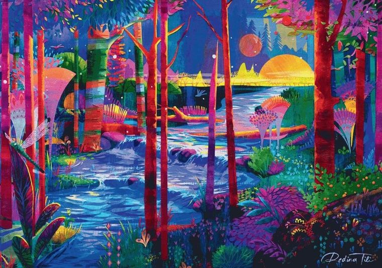 Good Loot, Redina Tili Sleeping Giants, puzzle, 1000 elementów