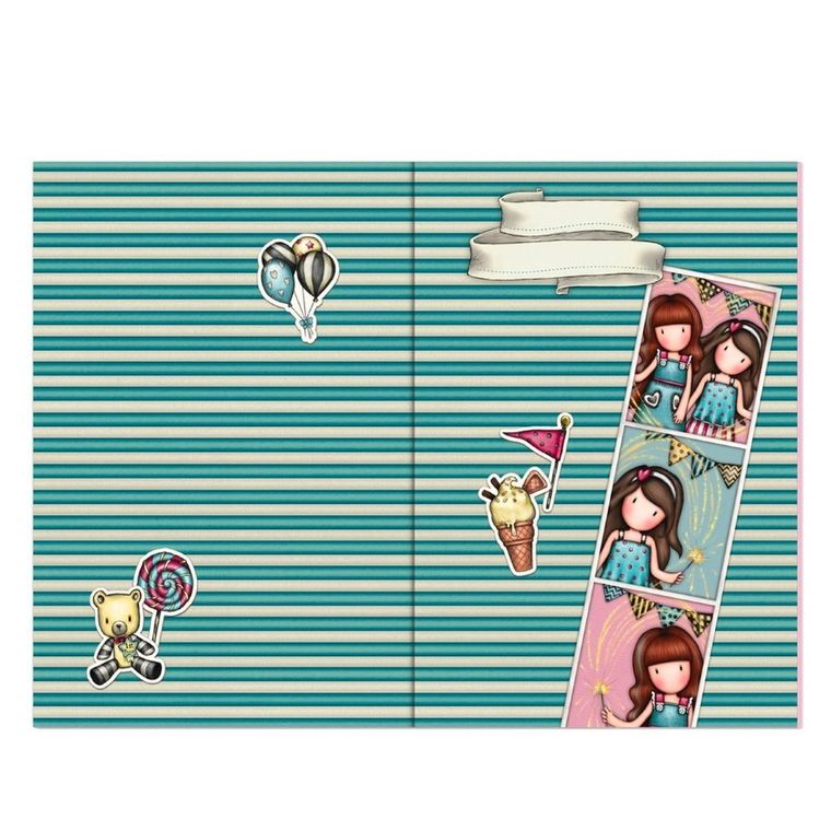 Gorjuss, Fairground, Fireworks, zamykany notes, 1 szt.