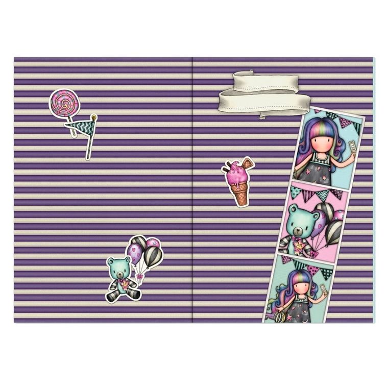 Gorjuss, Fairground, Up and away, zamykany notes, 1 szt.