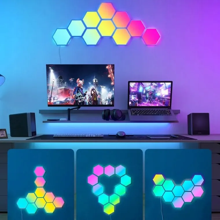 Govee, Glide Hexa, panele LED, RGBIC