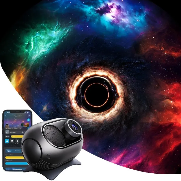 Govee, H609D Galaxy Light Projector 2 Pro, projektor gwiazd, lampka nocna, 4MP HD