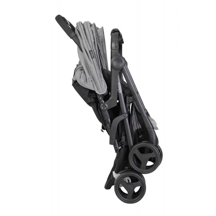 Graco, DuoRide, wózek spacerowy dla bliźniąt, Steeple Gray