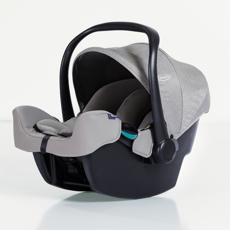 Graco, Near2Me DLX, wózek spacerowy z gondolą i fotelikiem, Ash